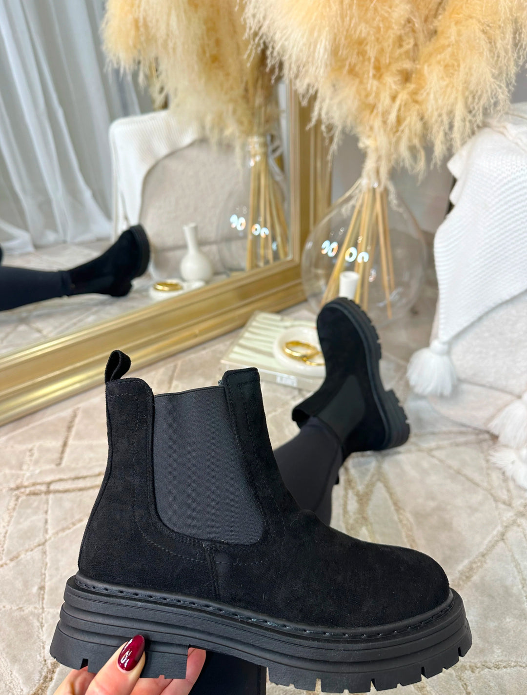 BOTINES MACIE DE ANTE - ANTE NEGRO