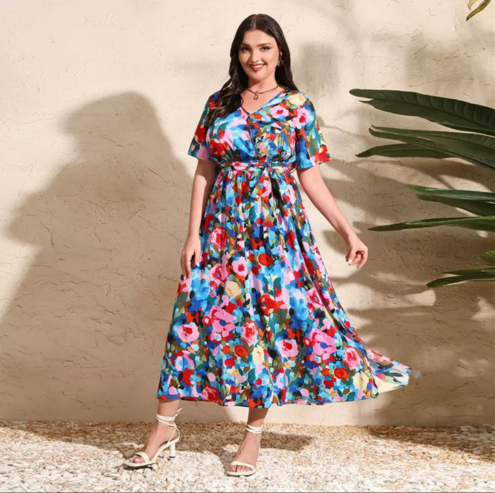 Vestido largo de verano 2025
