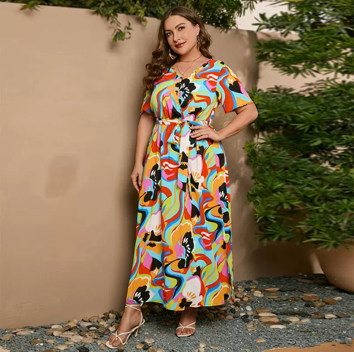 Vestido largo de verano 2025