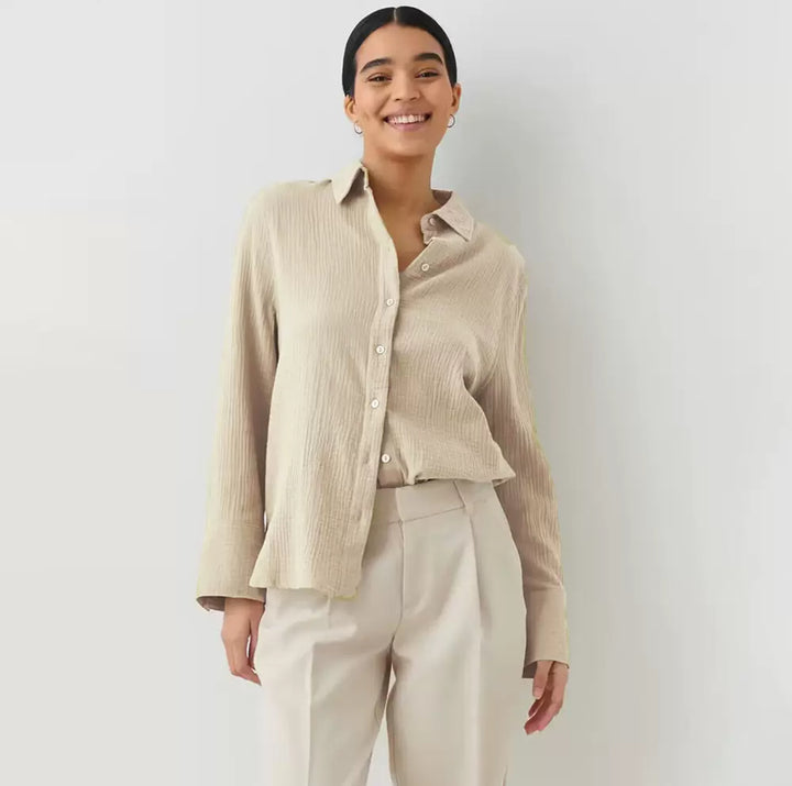 Coastal Breeze Gauze Shirt