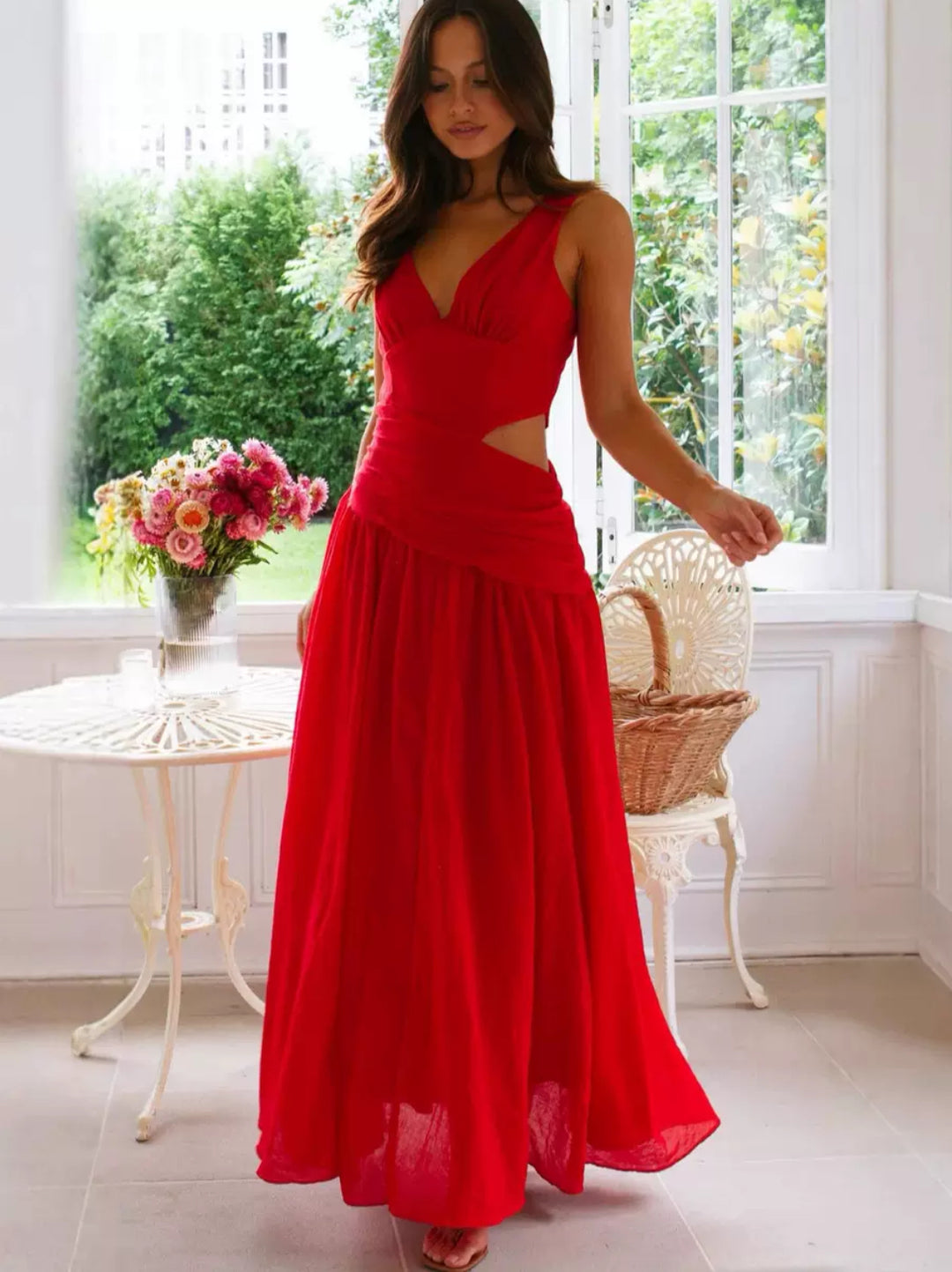 MIRA LONG SWING DRESS