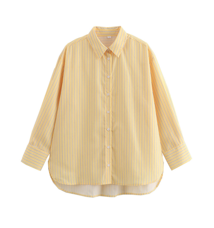 Yellow striped shirt
