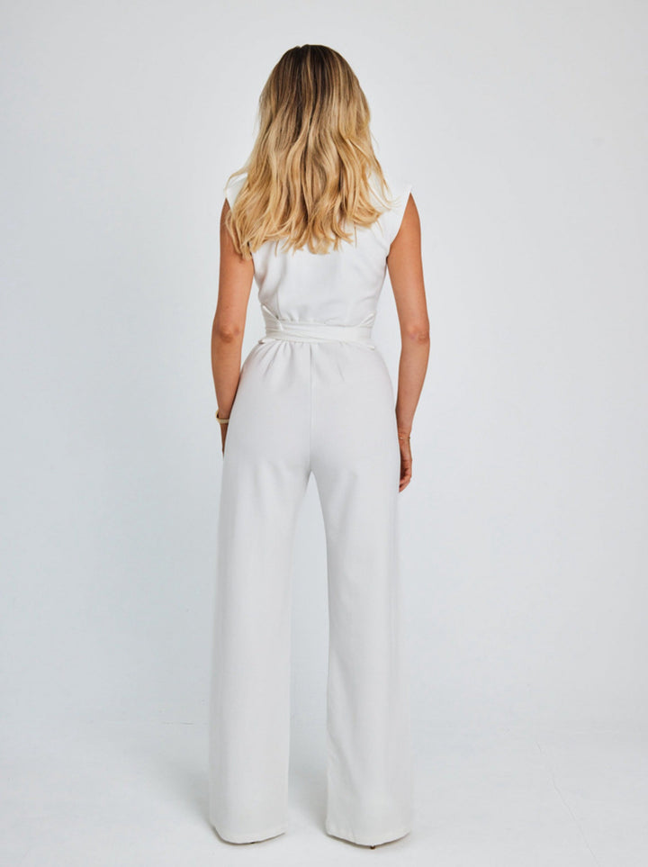 ALOE - COMPLETE JUMPSUIT WITH WIDE LEGS