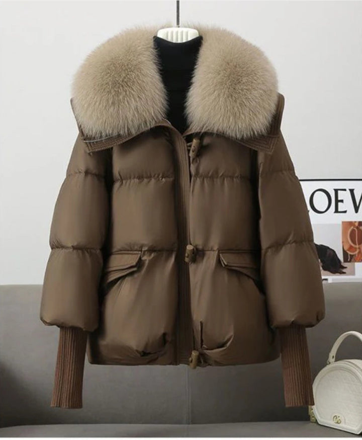 PAULA FUR COLLAR COAT