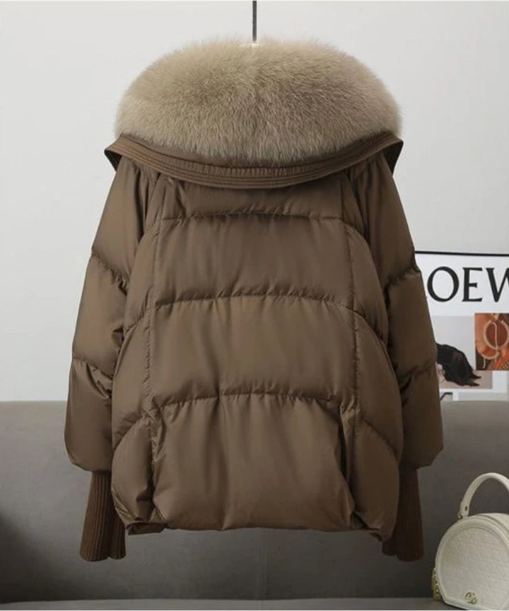 PAULA FUR COLLAR COAT
