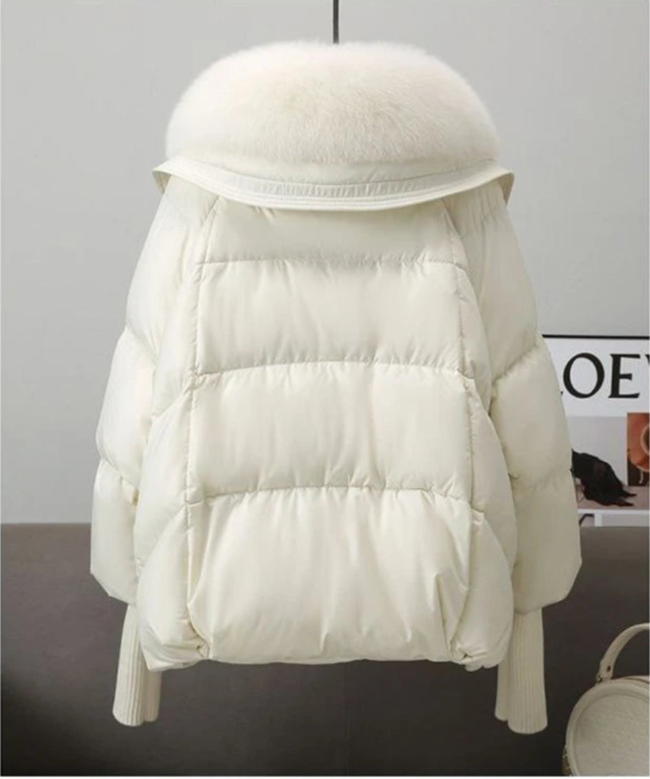 PAULA FUR COLLAR COAT