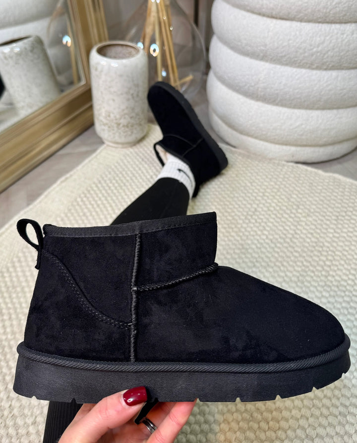 DAVINA SHORT ANKLE FAUX FUR BOOT