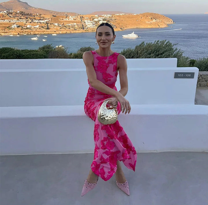 ALORA | ELEGANT FLORAL GOWN