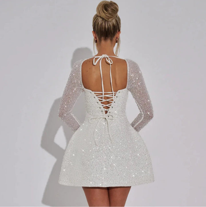 HANNA ELEGANT SEQUIN DRESS