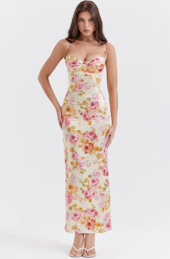 BRIDGET CHARMING FLORAL DRESS