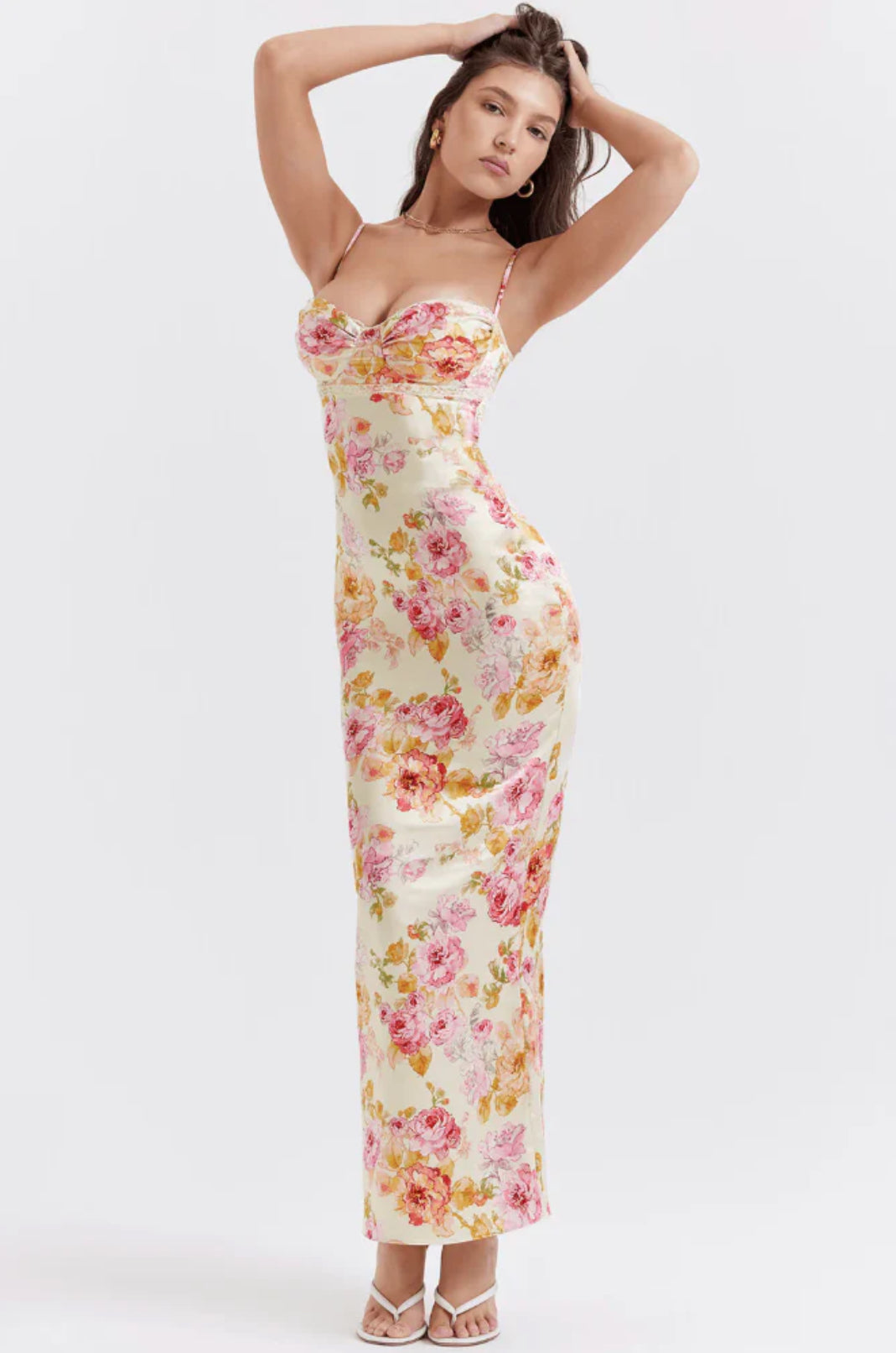 BRIDGET CHARMING FLORAL DRESS