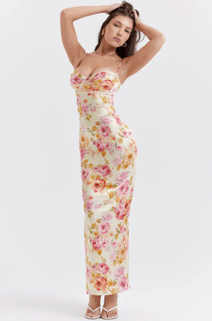 BRIDGET CHARMING FLORAL DRESS