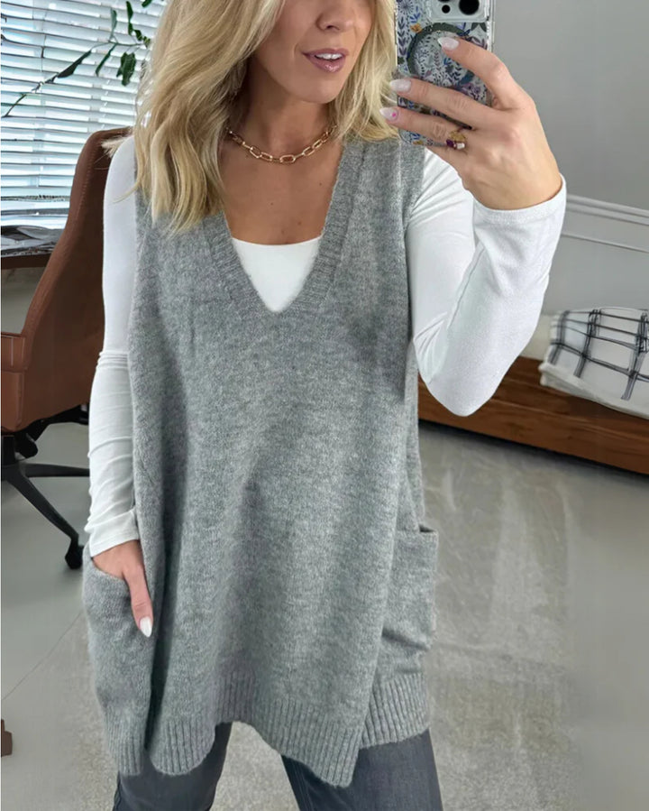 AROLA - COZY KNIT VEST