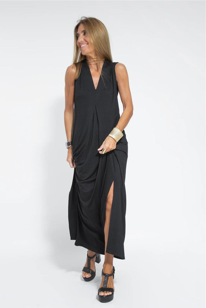 AYANIA - SLIMMING DRESS AND VEST SET