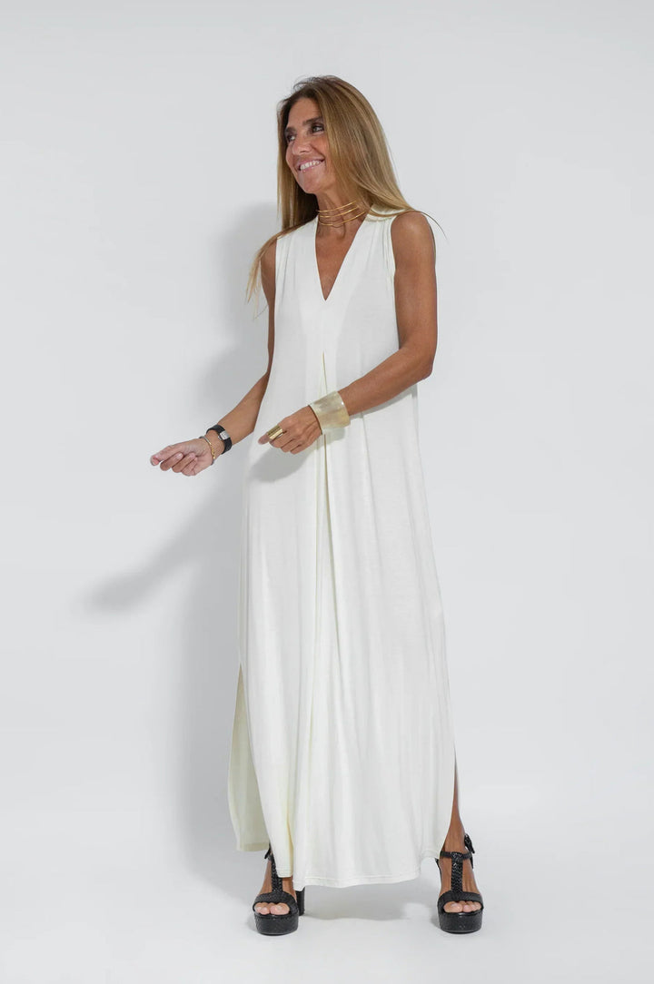 AYANIA - SLIMMING DRESS AND VEST SET
