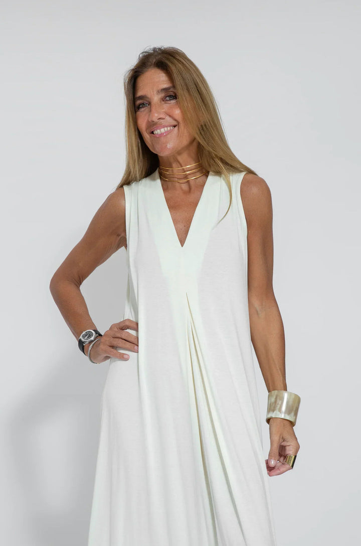AYANIA - SLIMMING DRESS AND VEST SET