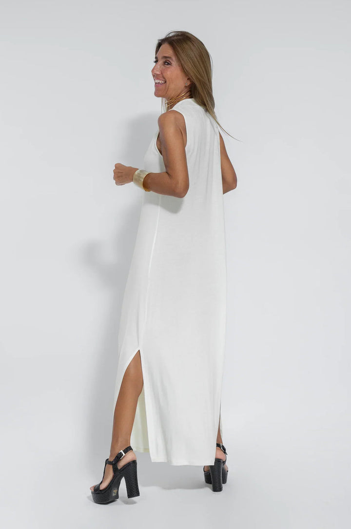 AYANIA - SLIMMING DRESS AND VEST SET