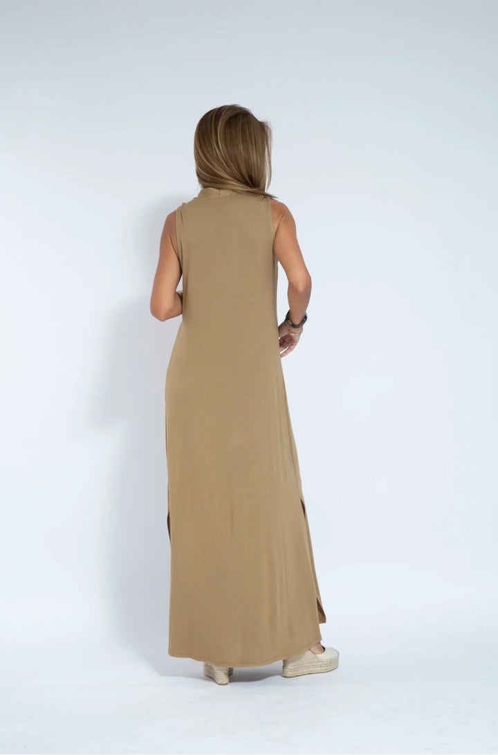 AYANIA - SLIMMING DRESS AND VEST SET