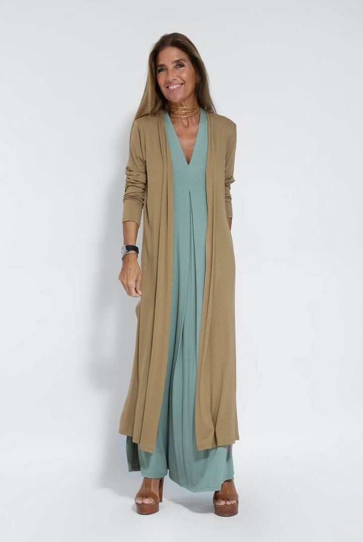 AYANIA - SLIMMING DRESS AND VEST SET