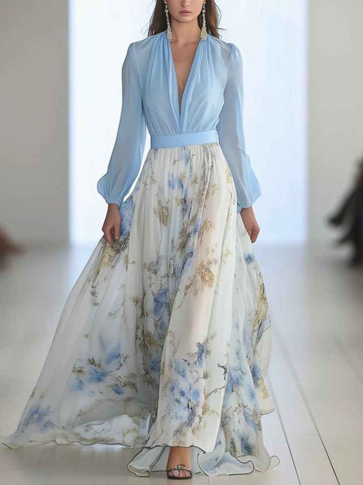 ELOISE / FLORAL MAXI DRESS