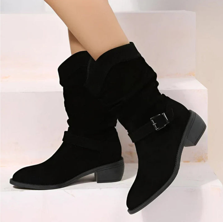 BERDINE - ELEGANT BOOTS WITH SOFT SOLES