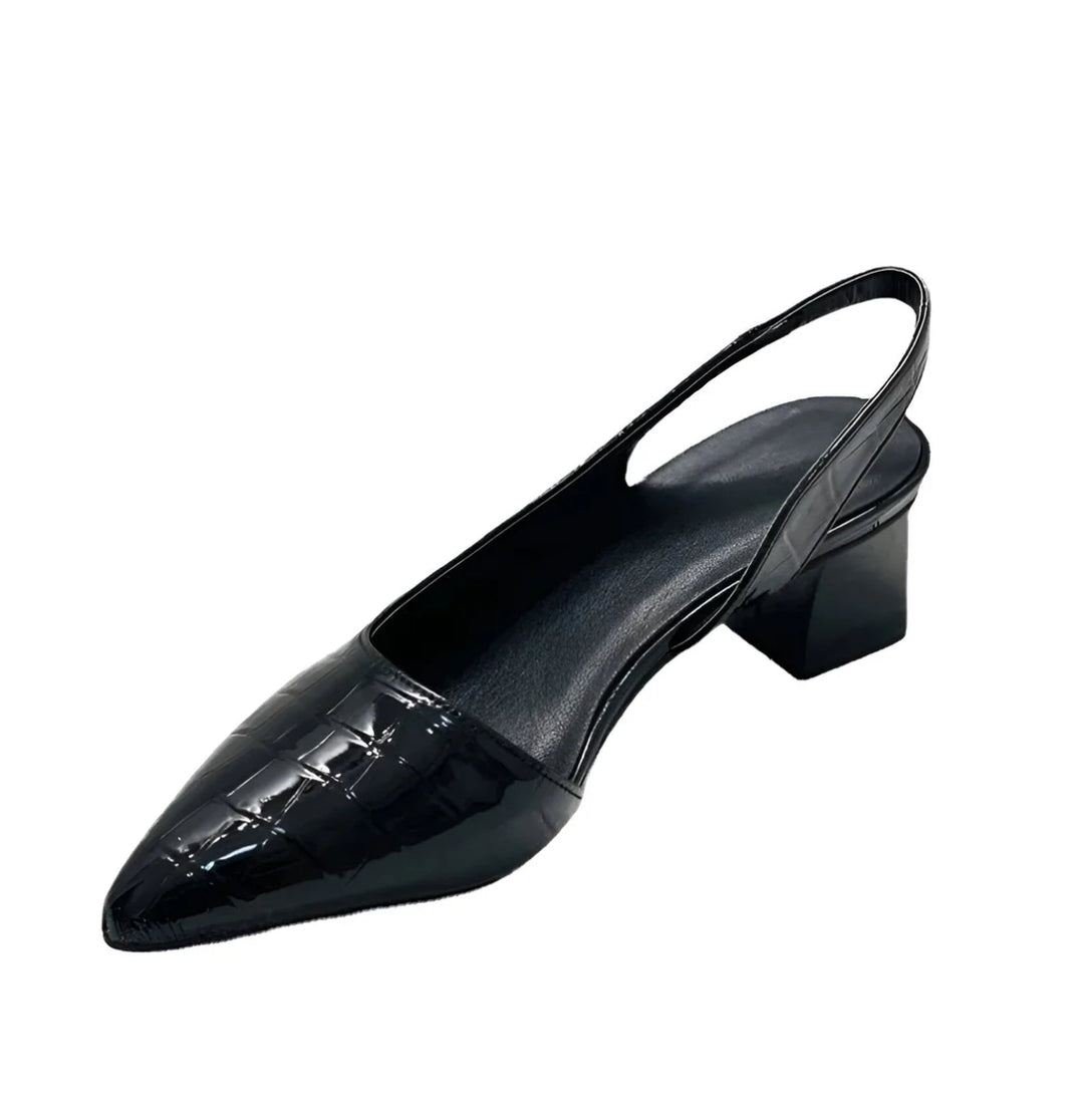 THE WHITNEY - SEMI FLAT SANDALS HEELS